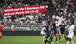 Amiens SC- Paris FC: match nul (1-1)