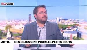 L'invité de Nantes Matin : des chaussons pour apprendre à marcher