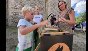 Camp médiéval de Bergues : les jeux du Moyen-Âge de Thibault