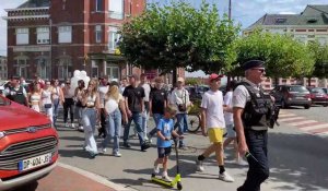 Hazebrouck : vive émotion lors de la marche blanche en hommage à Sophiane Miot, tué à Cassel