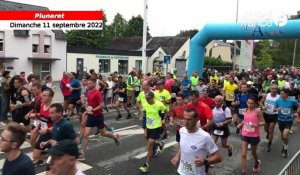 VIDÉO. Les 2 700 coureurs du semi-marathon Auray-Vannes se sont élancés à Pluneret