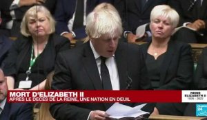 Décès d'Elizabeth II : Boris Johnson rend hommage à la reine