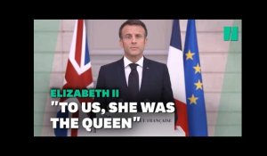 L’allocution (en anglais) d’Emmanuel Macron en hommage à Elizabeth II