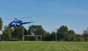 Télévision : les hélicoptères de La Carte aux trésors atterrissent près de Montreuil