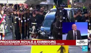 Hommage à Elizabeth II à Edimbourg : "Une unité nationale autour de son cercueil"