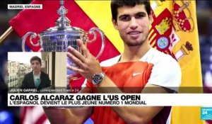 Tennis : Carlos Alcaraz, 19 ans, et déjà numéro 1 mondial