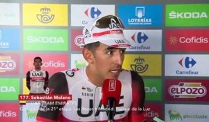 Tour d'Espagne 2022 - Juan Sebastian Molano : "Es cierto que tenía que liderar el sprint de Ackermann... Dedico esta victoria a mi madre, a mis hermanos y a toda mi familia"