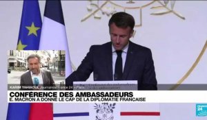 Emmanuel Macron appelle à poursuivre le dialogue avec la Russie