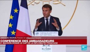 REPLAY - Emmanuel Macron donne le cap de la diplomatie française