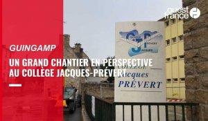 VIDÉO. Deux ans de travaux au collège Jacques-Prévert de Guingamp
