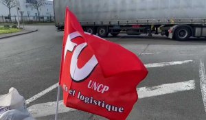 Les conducteurs de XPO Logistics font grève à Marck