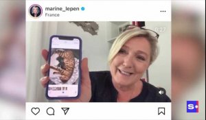 Marine Le Pen aime les chats