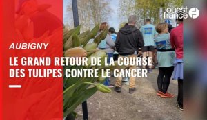 VIDÉO. A Aubigny, le grand retour de la Course des tulipes contre le cancer