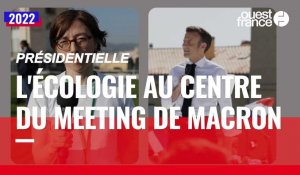 VIDÉO. Présidentielle : à Marseille, le meeting d'Emmanuel Macron sous le signe de l'écologie