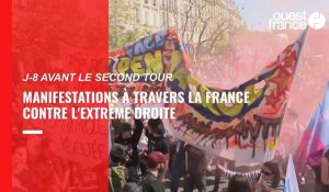 VIDÉO. Présidentielle. Manifestations en France contre l'extrême droite
