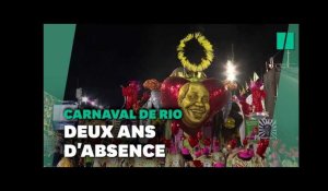 Carnaval de Rio : le retour des paillettes et des messages politiques