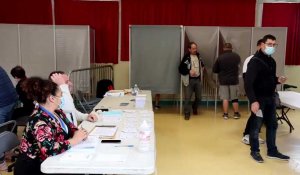 Bureau de vote École Général Carré à Reims
