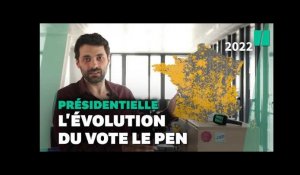 Comment le vote pour Marine Le Pen a évolué en 5 ans