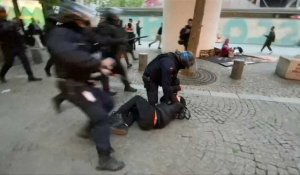 Présidentielle: incidents à Rennes et Paris après la réélection de Macron