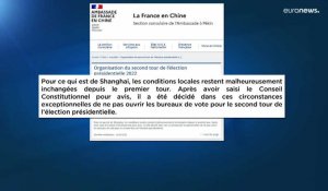 Pas de présidentielle pour les Français expatriés dans la ville chinoise de Shanghai confinée