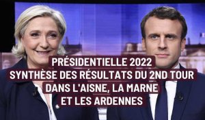 Présidentielle 2022: les résultats du second tour dans l'Aisne, la Marne et les Ardennes