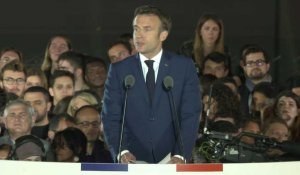 Présidentielle: je suis le "président de toutes et tous" (Macron)