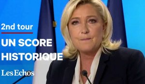 Malgré sa défaite, Marine Le Pen revendique une « éclatante victoire »