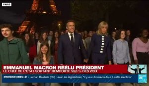 Présidentielle 2022 : Macron se dirige vers la scène sur le Champ-de-Mars