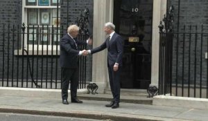 Londres: Boris Johnson reçoit le Premier ministre norvégien Jonas Gahr Støre