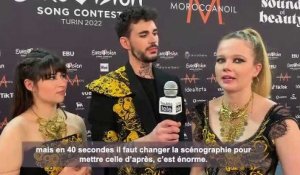Eurovision 2022 : Alvan & Ahez en direct de Turin à quelques heures du show