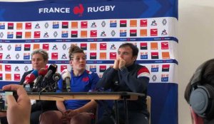 VIDÉO. 6 Nations féminin : la capitaine Gaëlle Hermet réagit après la défaite des Bleues en finale face à l'Angleterre