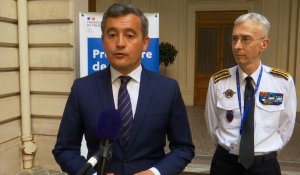 Paris: 8 policiers blessés, 45 interpellations (Darmanin)