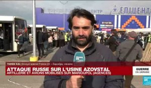 Ukraine : 101 civils évacués de Marioupol, reprise de combats à Azovstal