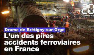 Drame de Brétigny-sur-Orge, l'un des pires accidents ferroviaires en France