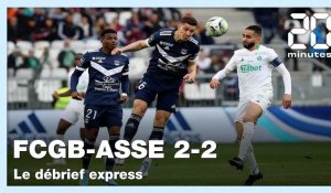 Ligue 1: Le débrief express de Bordeaux-ASSE (2-2)