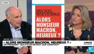Michel Wieviorka, sociologue : la démocratie consiste à "savoir traiter politiquement" les crises