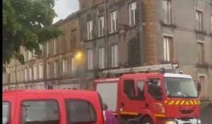 Un câble électrique prend feu au Faubourg du Ménil à Sedan