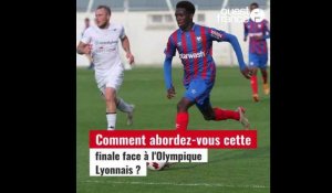 VIDÉO. SM Caen : Diabé Bolumbu se confie avant la finale de Gambardella