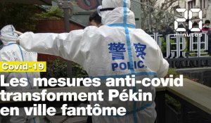 Les mesures anti-Covid transforment Pékin en ville fantôme