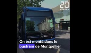 Montpellier: On est monté dans le premier bustram