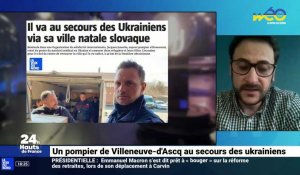 L'info des territoires : un pompier de Villeneuve d'Ascq au secours des Ukrainiens
