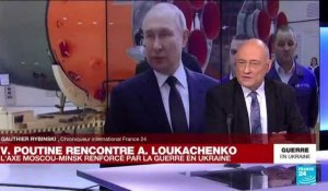 V. Poutine rencontre A. Loukachenko : l'axe Moscou-Minsk renforcé par la guerre en Ukraine