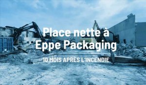 Place nette sur le site de Eppe-Packaging à Sainte-Savine