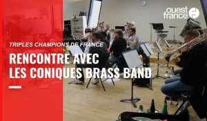 Triples champions de France, les Coniques Brass band sont un groupe made in Mayenne