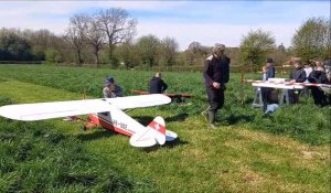 Hon-Hergies : les œufs de Pâques sont largués par avion et drone.