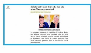 "Le débat entre Emmanuel Macron et Marine Le Pen, sommet de la dépolitisation"