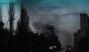Ukraine : bombardements à Kiev au cours de la visite du secrétaire général de l'ONU