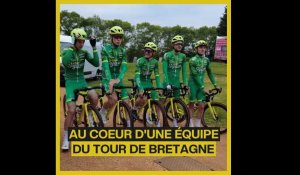 Au coeur d’une équipe du Tour de Bretagne