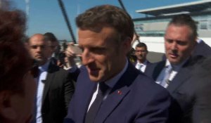 Le Havre. La visite d'Emmanuel Macron a attiré ses partisans... et les curieux
