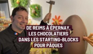 Entre Reims et Epernay : rencontre avec des artistes du chocolat à la veille de Pâques